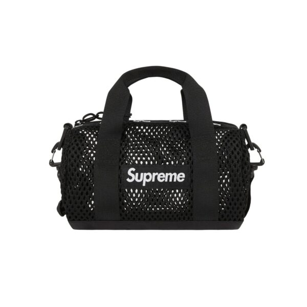 SUPREME SS23 MESH MINI DUFFLE BAG-BLACK