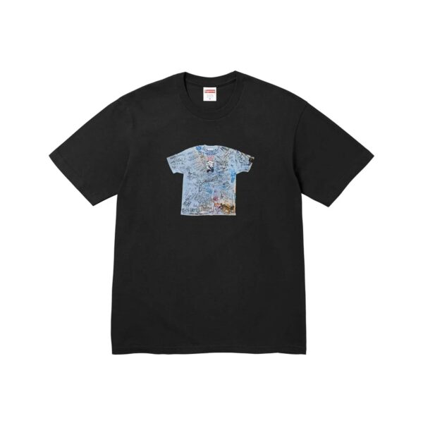 SUPREME SS24 ANNIVERSARY FIRST TEE-BLACK