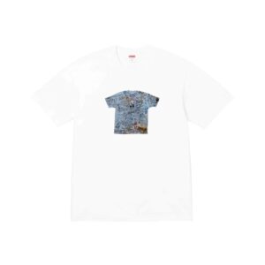 SUPREME SS24 ANNIVERSARY FIRST TEE-WHITE
