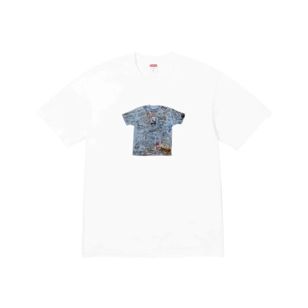 SUPREME SS24 ANNIVERSARY FIRST TEE-WHITE