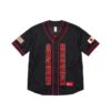SUPREME SS25 HOMERUN BASEBALL JERSEY-RED/BLACK