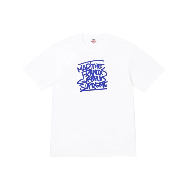 SUPREME SS25 MARITHE + GIRBAUD TEE-WHITE
